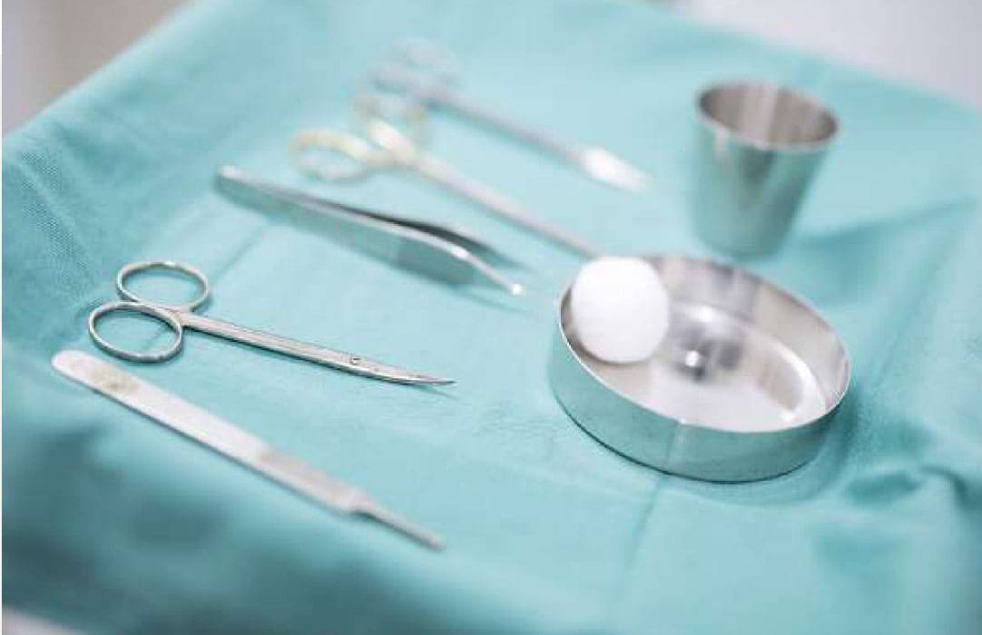 術後の腫れなどを極力少なくする手術を心がけます