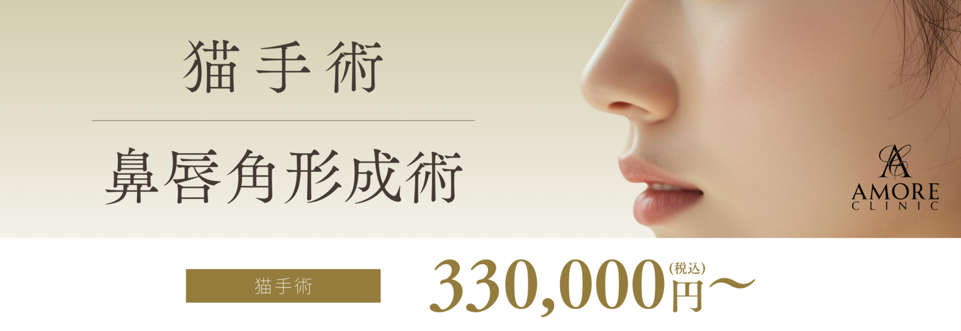 猫手術（鼻唇角形成術）